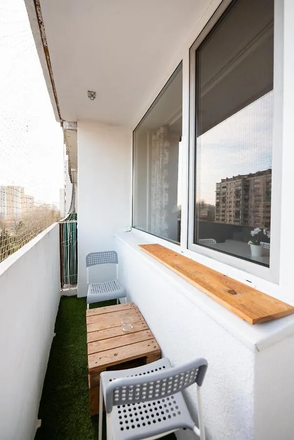 ורשה Green Space Apartment