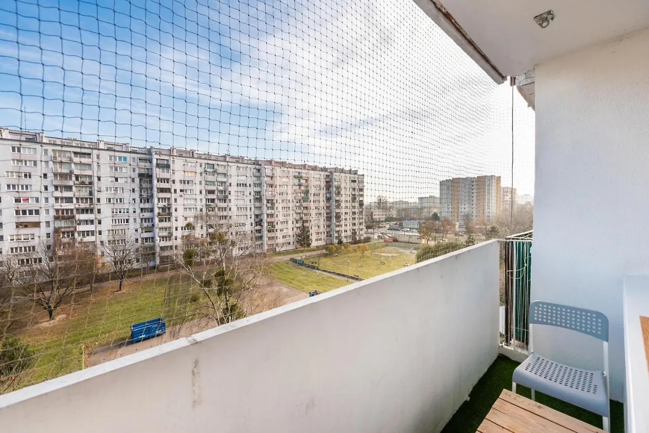 ורשה Green Space Apartment